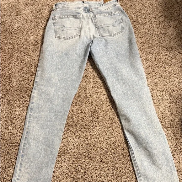 American Age Light Wash Straight Leg Jeans - Picture 5 of 5